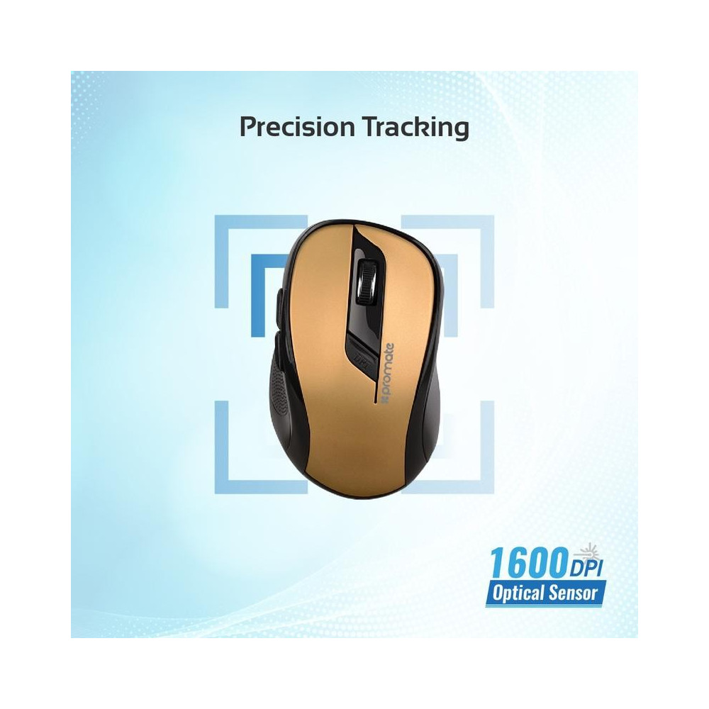 Souris Optique Sans Fil Promate Clix-7 / Gold