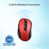 Souris Optique Sans Fil Promate Clix-7 / Rouge