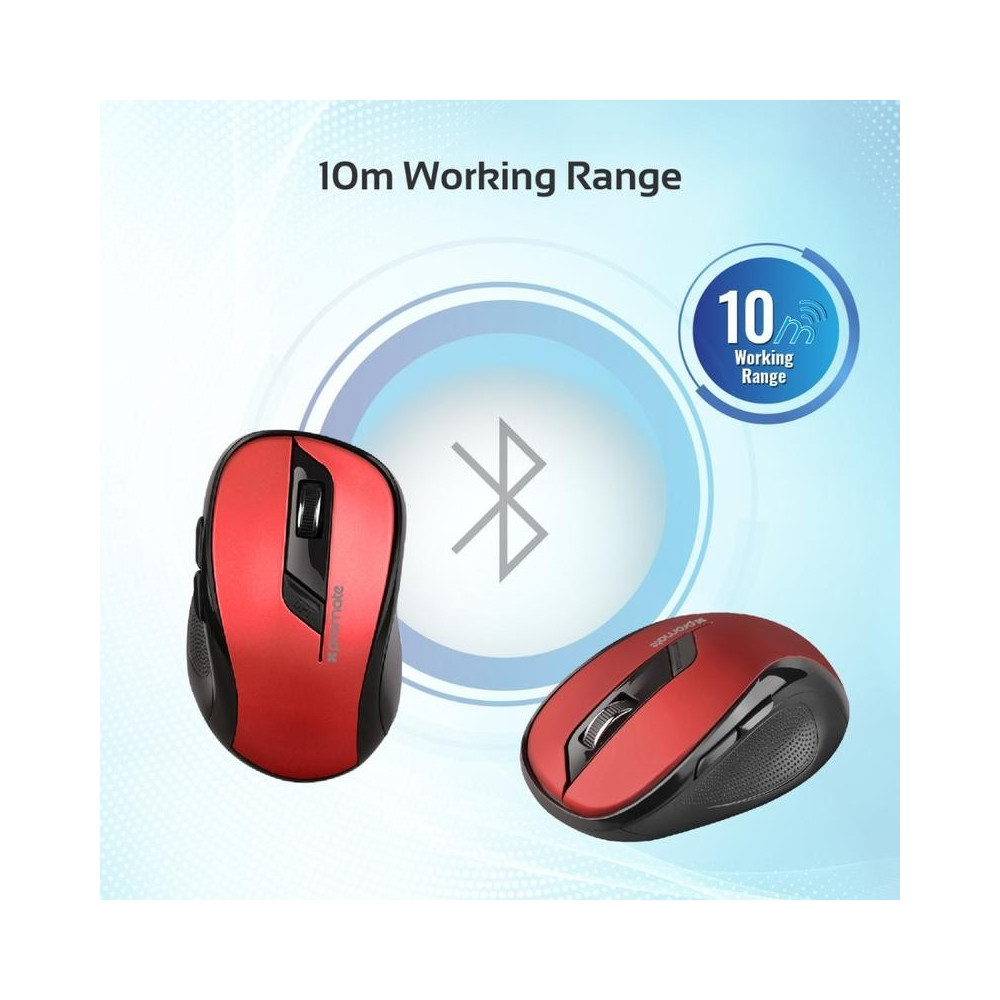 Souris Optique Sans Fil Promate Clix-7 / Rouge
