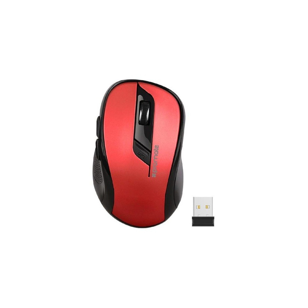 Souris Optique Sans Fil Promate Clix-7 / Rouge
