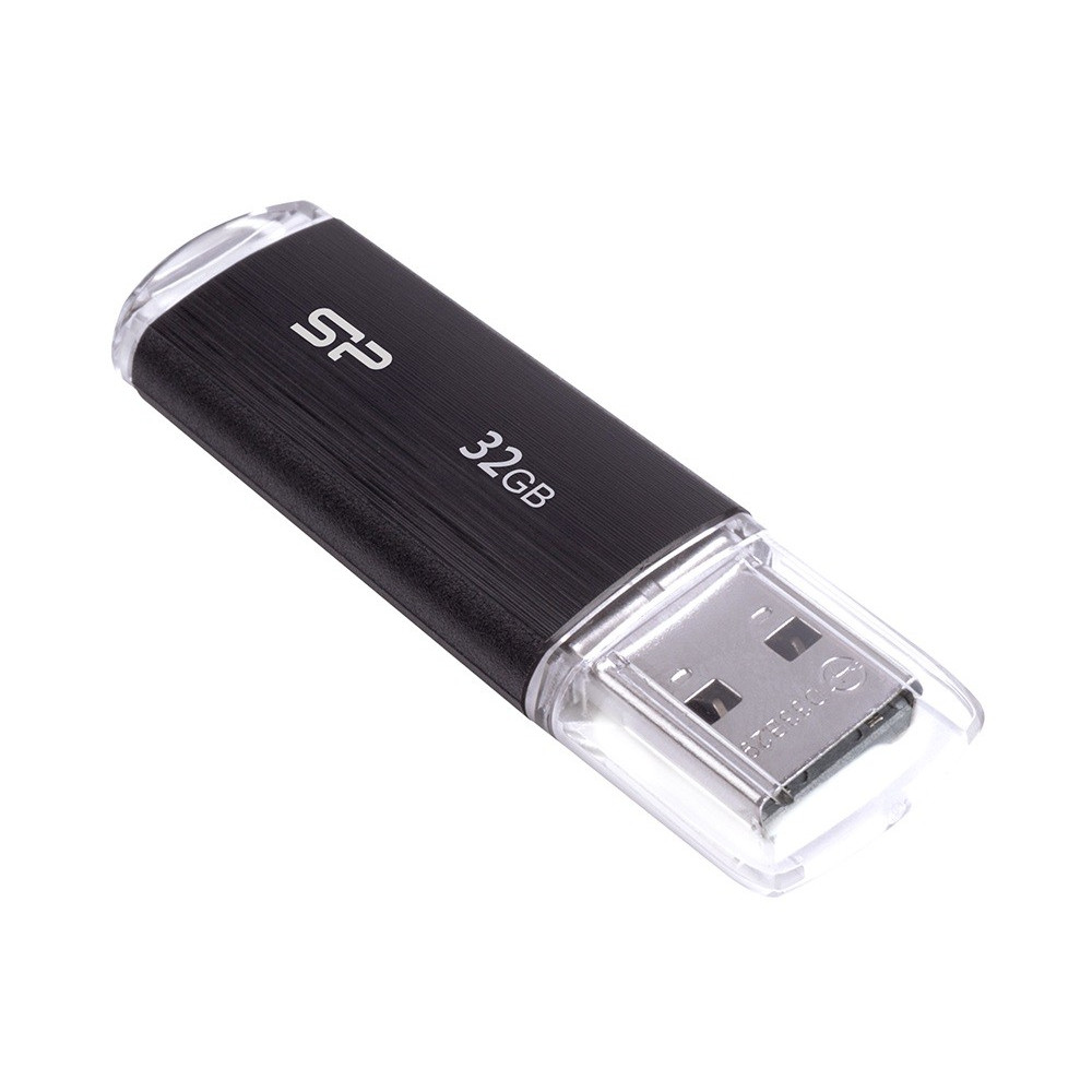 Clé USB Silicon Power Ultima U02 / 32 Go / Noir