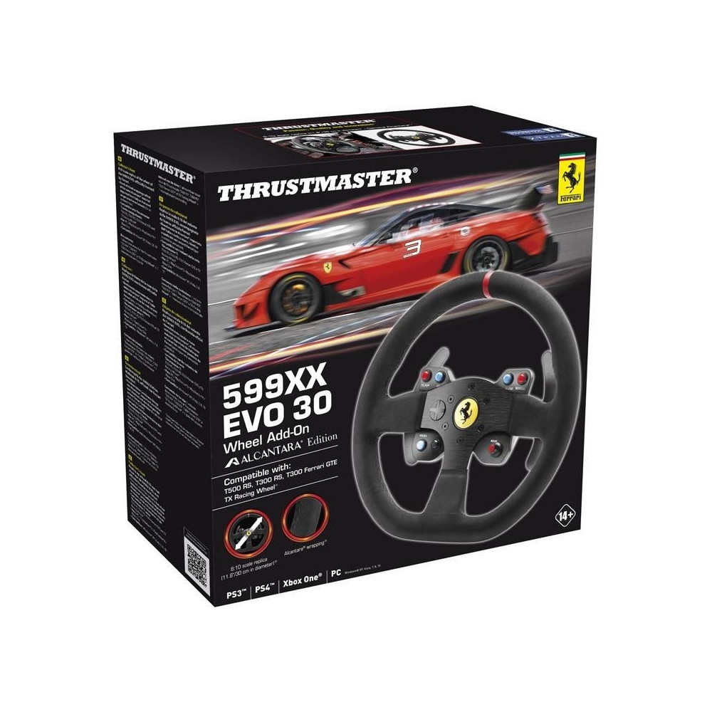 Volant Thrustmaster 599XX EVO 30 Wheel Add-On Alcantara Edition