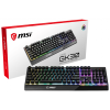 Clavier Gamer USB MSI Vigor GK30