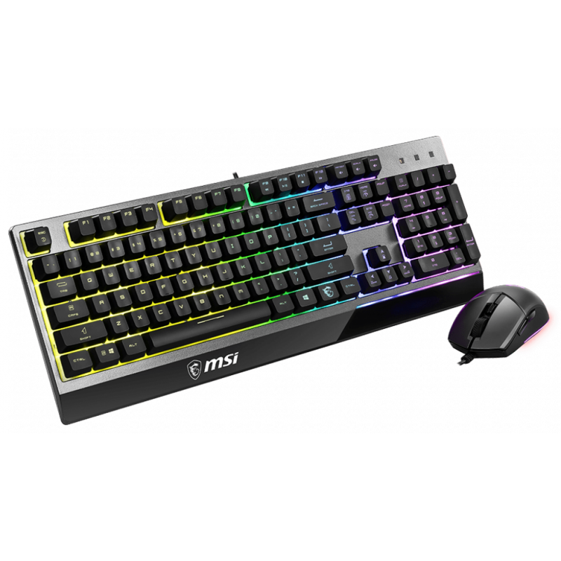 ENSEMBLE CLAVIER SOURIS GAMER MSI VIGOR GK30 + CLUTCH GM11