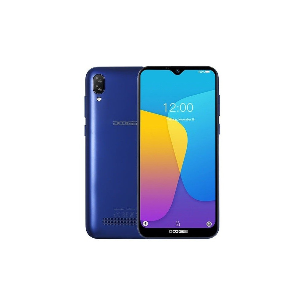 Téléphone Portable Doogee X90 / Double SIM / 3G / Bleu