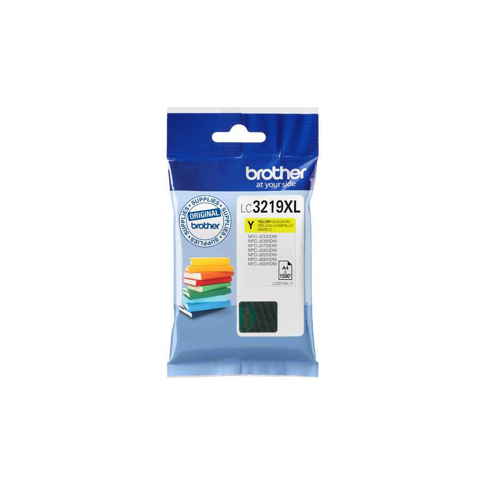 Cartouche Jet d'encre Originale Brother LC3219XLY / Yellow