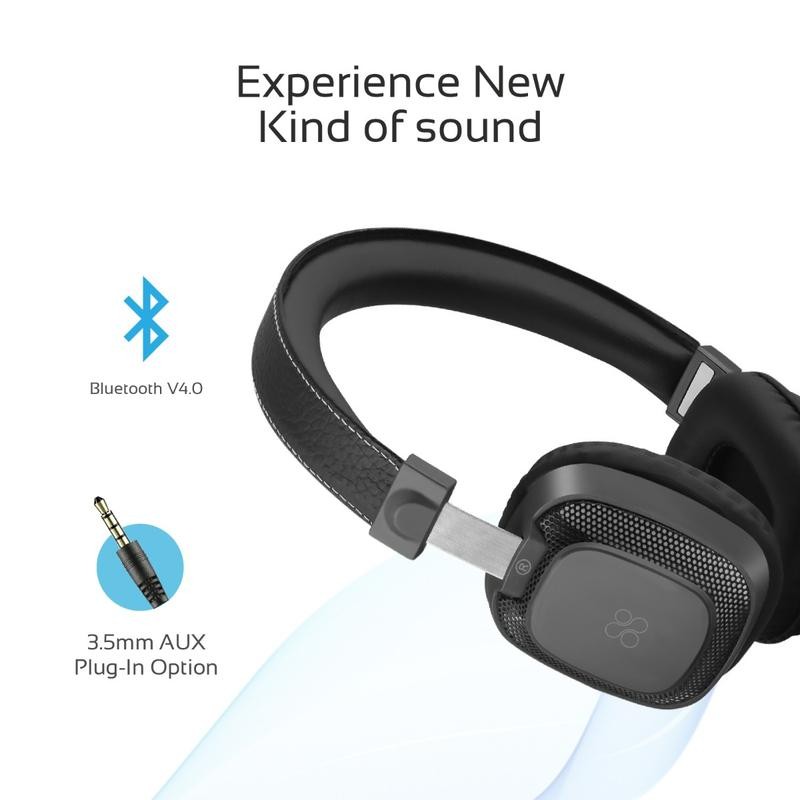Slide  #1 Casque Stéréo Bluetooth Promate Melody-BT / Noir