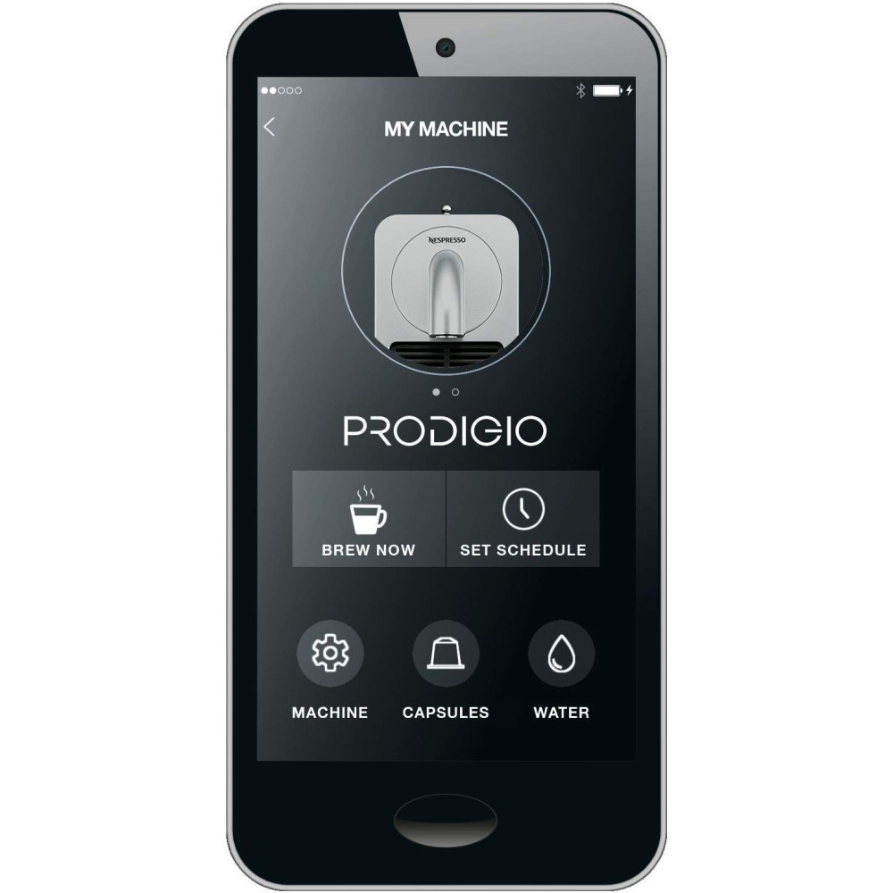 Machine à café Krups Nespresso Prodigio & Milk avec Mousseur Bluetooth
