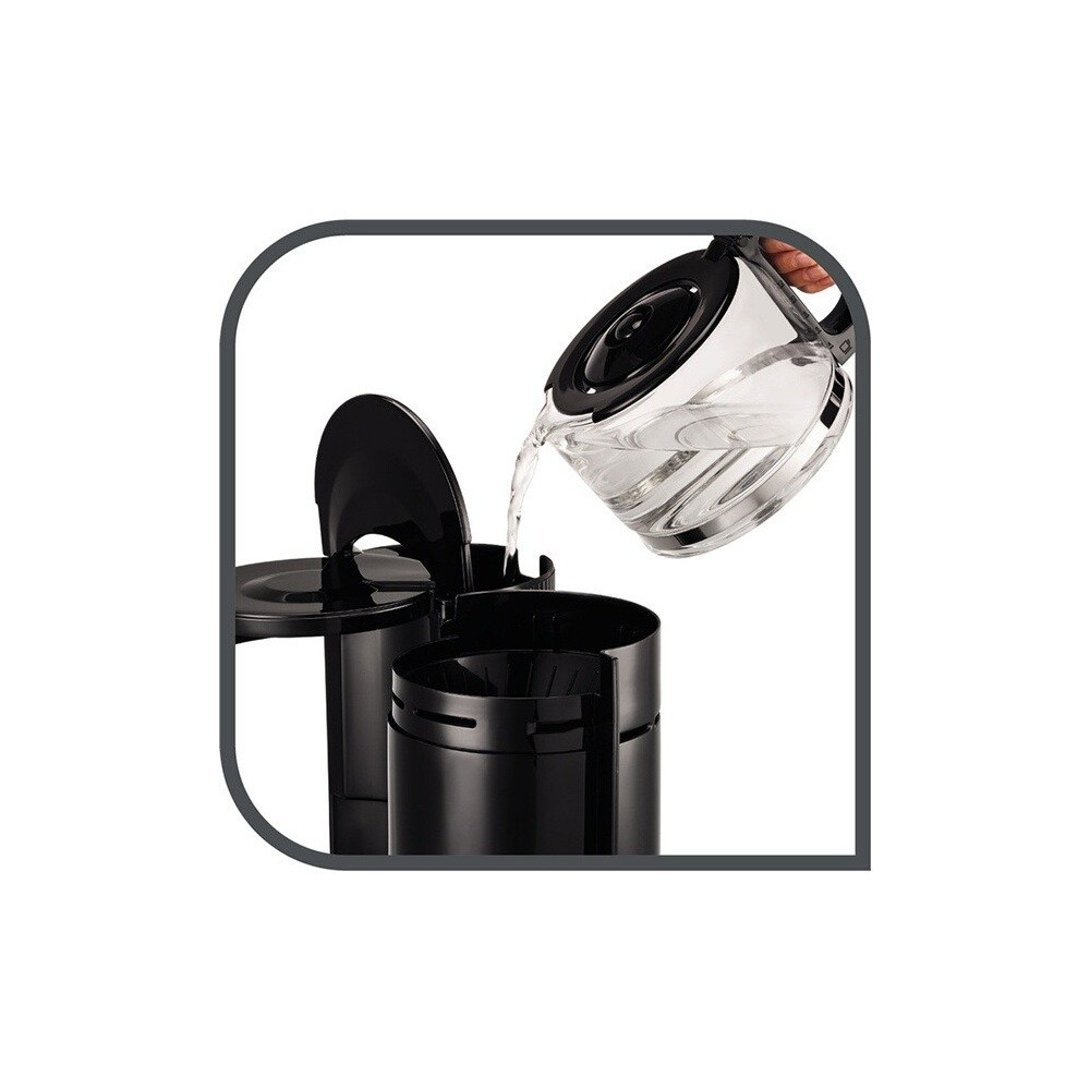 Cafetiére Moulinex Uno FG121811 / 800 W / Noir