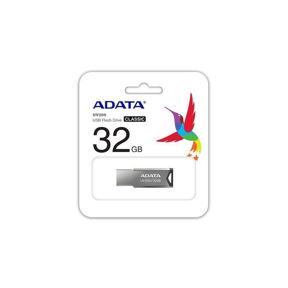 Clé USB Adata UV250 / 32 Go / Silver