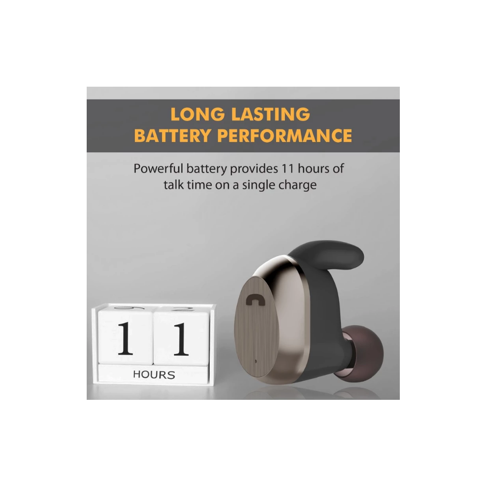 Écouteur intra-auriculaire sans fil HD Mono Promate Mod / Noir