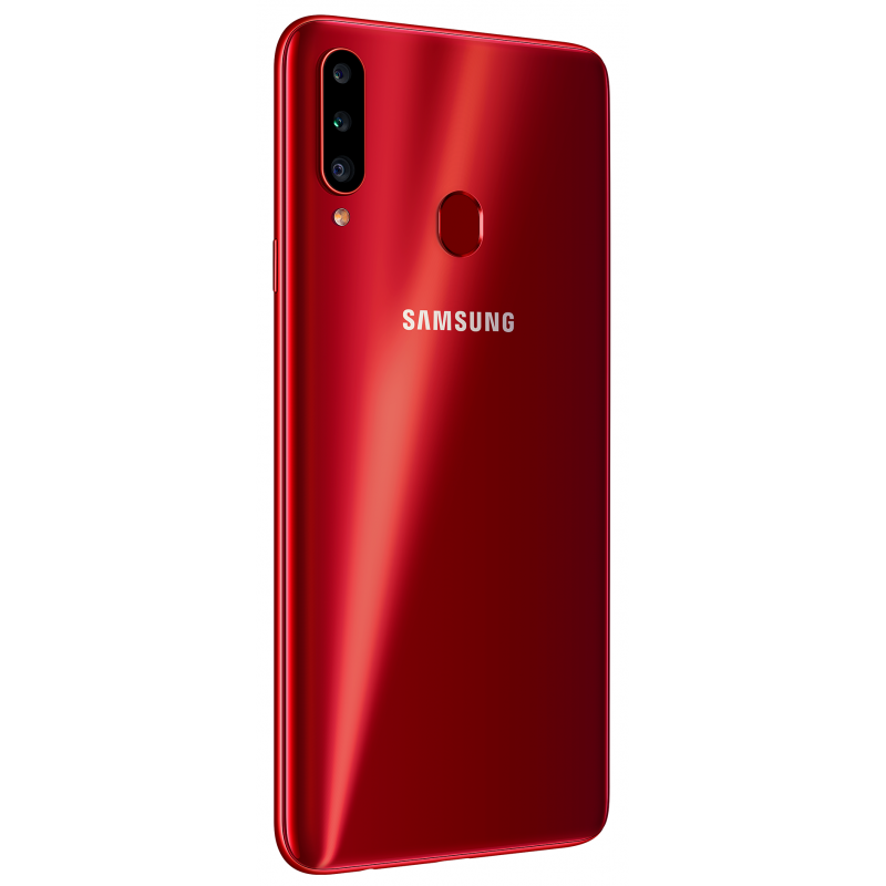Slide  #2 Téléphone Portable Samsung Galaxy A20s / Rouge + Bon d&#039;achat 20Dt + SIM Orange Offerte 60 Go