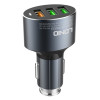 Chargeur Allume Cigare LDNIO C703Q 3x USB 3.6A / Gris