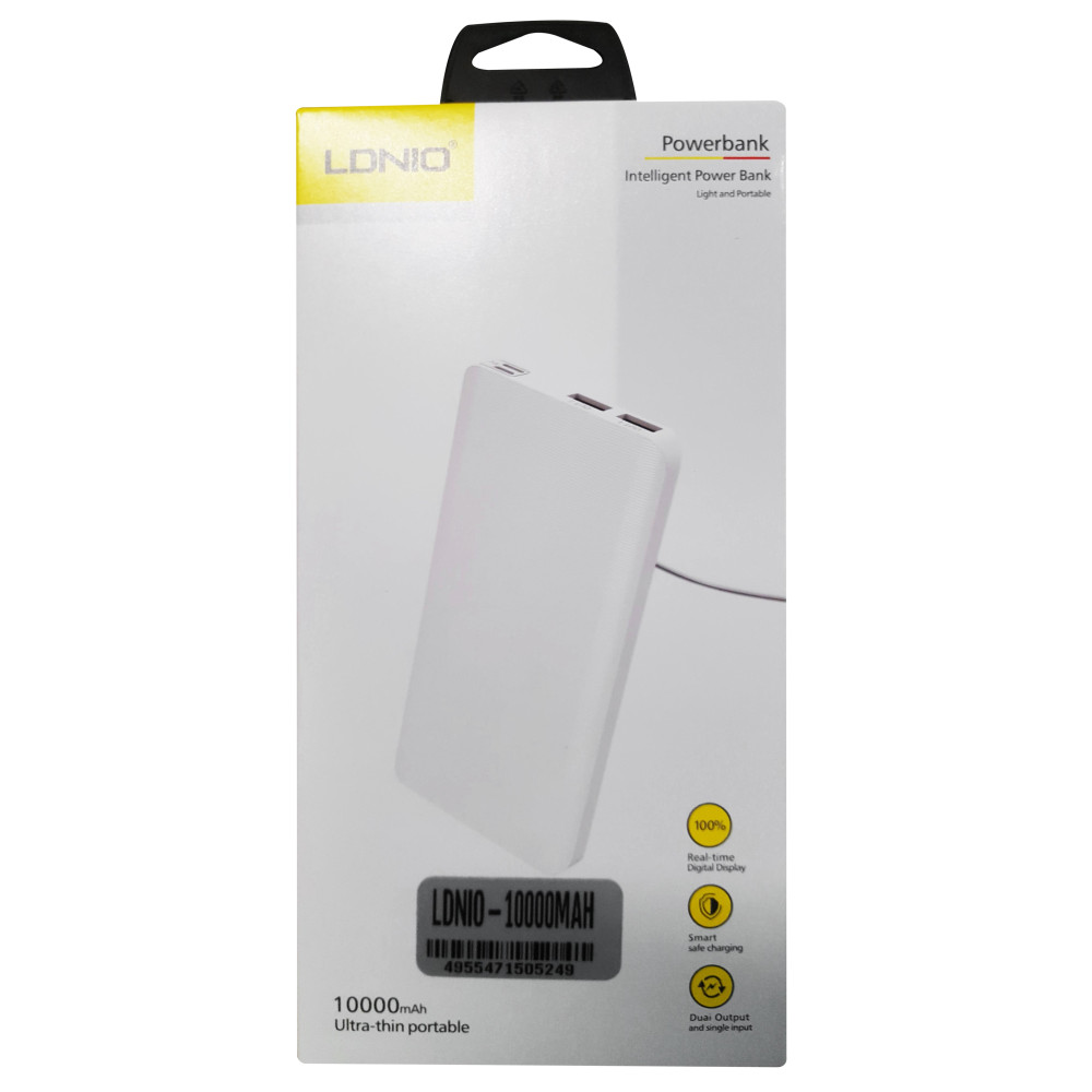 Power Bank LDNIO 10000mAh / Noir