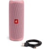 Enceinte portable Bluetooth JBL Flip 5 / Étanche / Rose