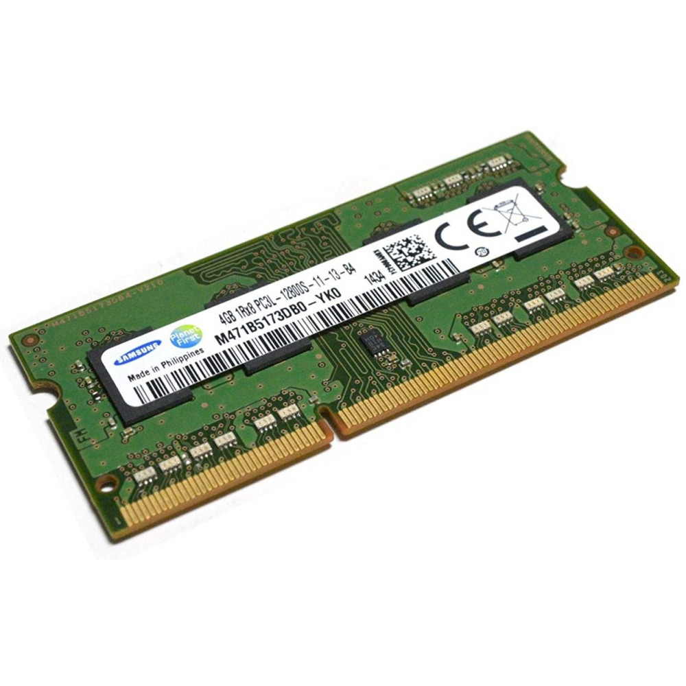 BARRETTE SAMSUNG MÉMOIRE SODIMM 4 GO DDR3L / 1600 MHZ