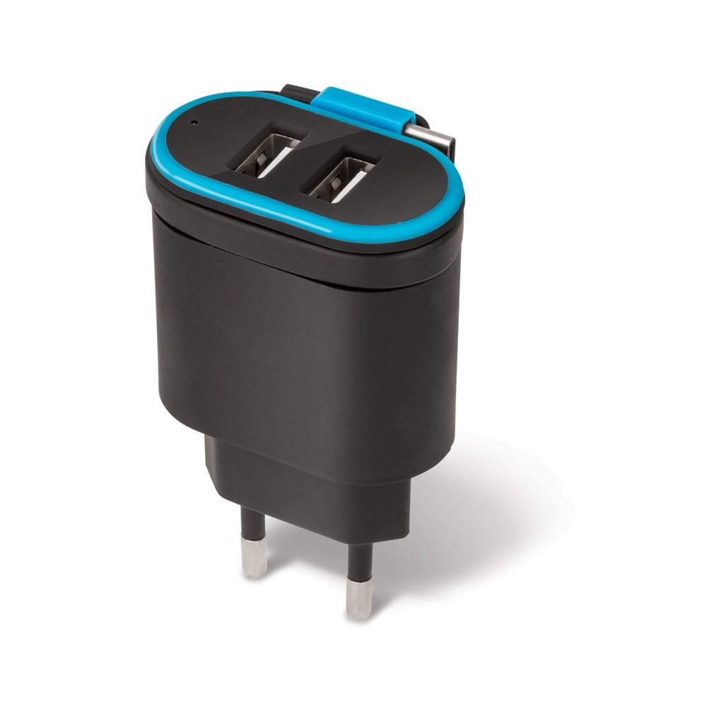 Chargeur secteur Forever TC-02 2x USB 2.4A / Lightning