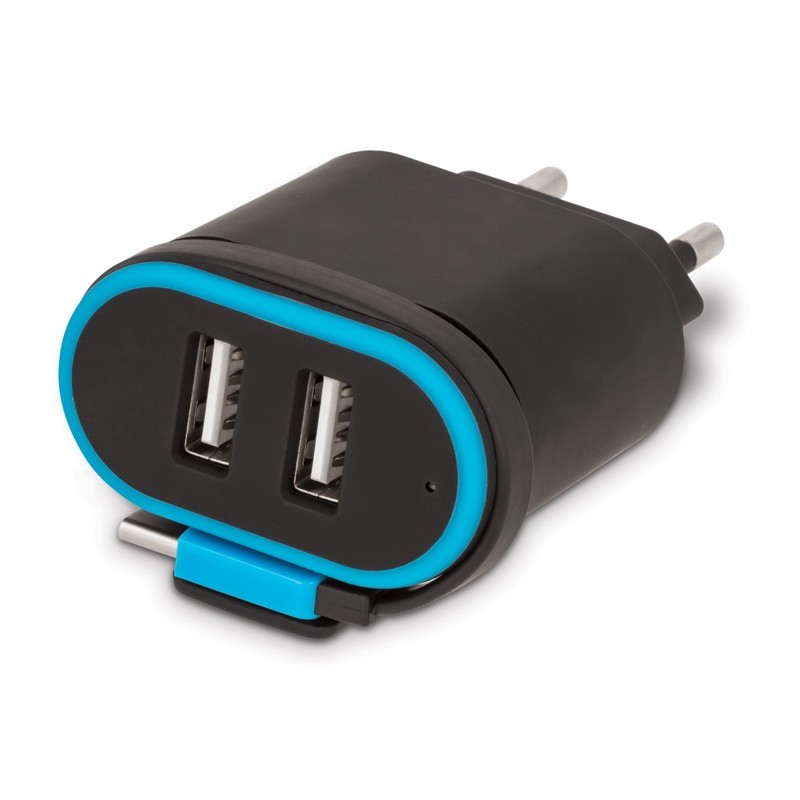 Forever Chargeur USB 10W/2A Avec Câble USB-C Noir