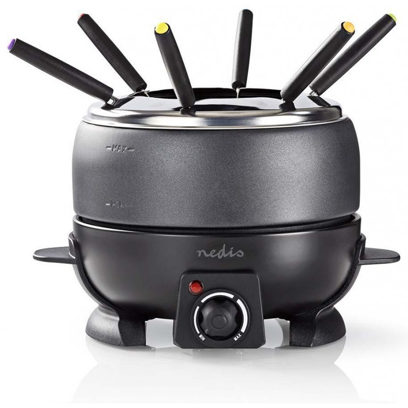 Appareil à Fondue 6 personnes 2.3L Nedis FCFO110EBK6 image 0