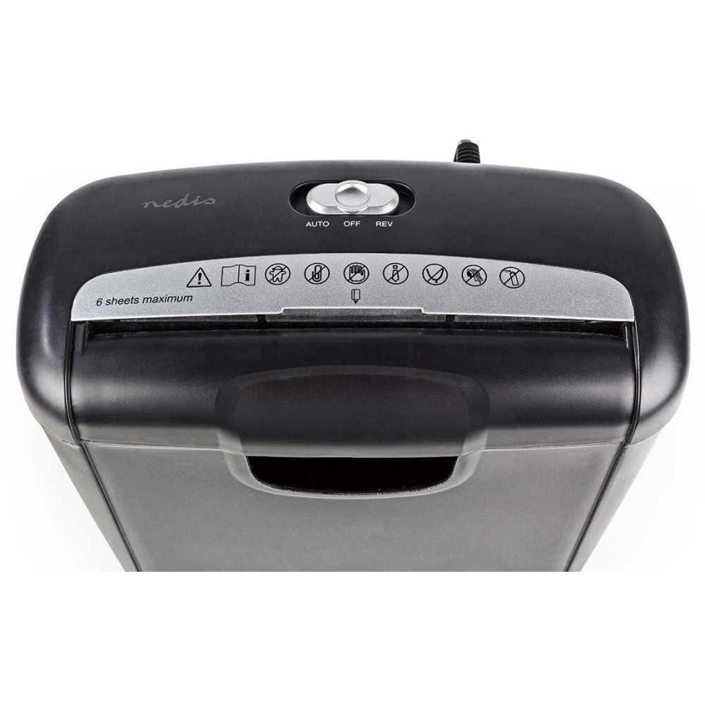 Destructeur de Documents Nedis PASH110BKA4 A4 / 10 L