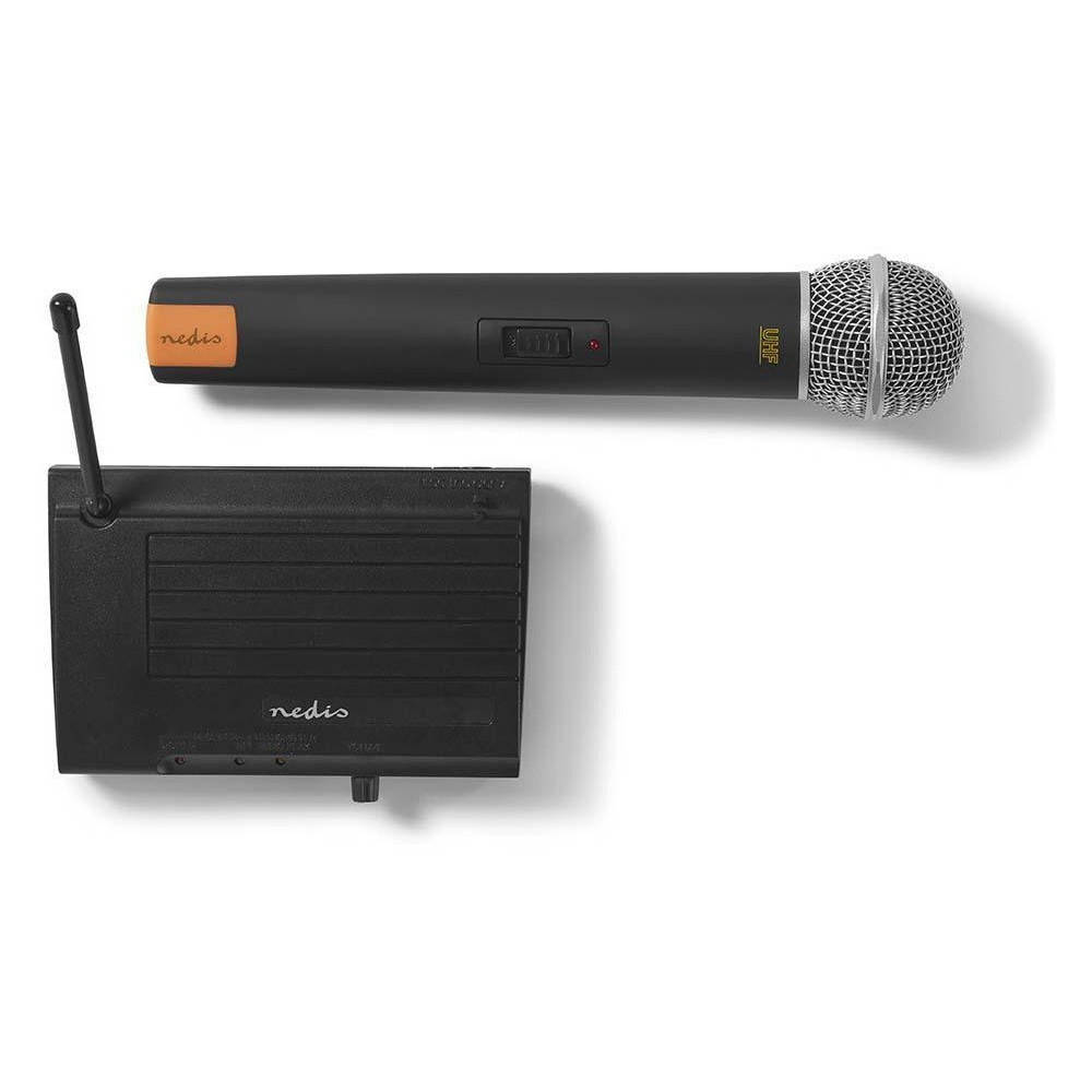 Kit de microphone sans fil 1 canal Nedis MPWL512BK
