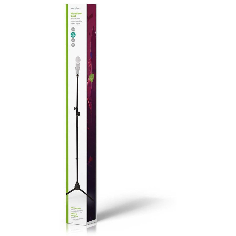 Trépied de microphone Nedis MPST10BK / Noir