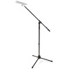 Trépied de microphone Nedis MPST10BK / Noir