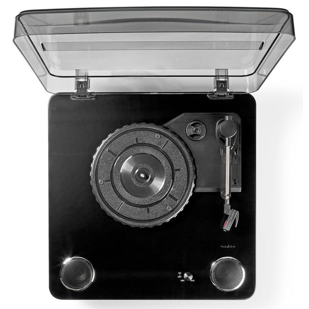 Platine Vinyle Bluetooth Nedis TURN300BK / Noir