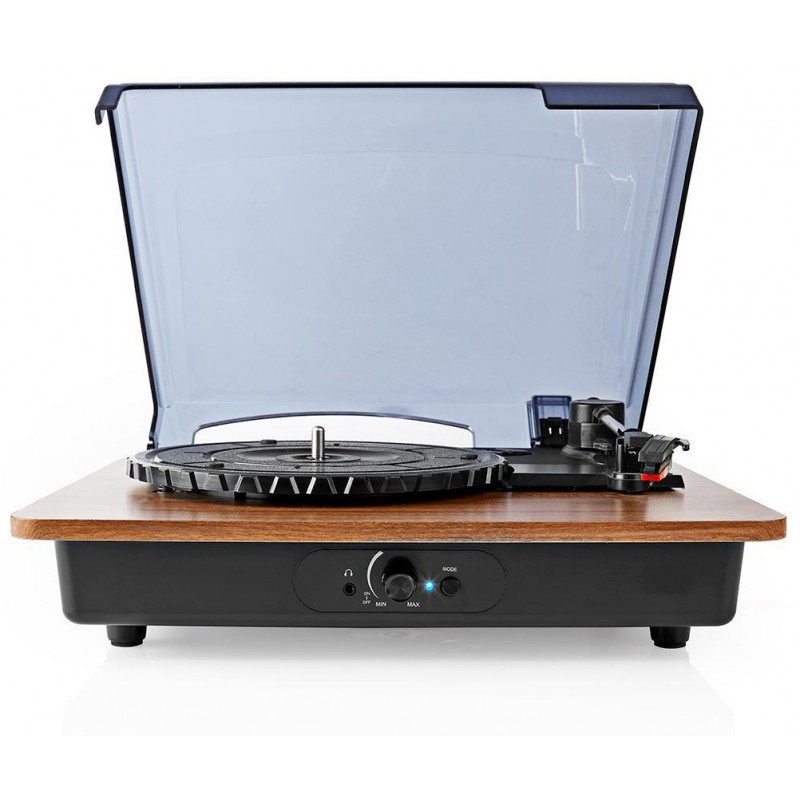 Platine Vinyle Bluetooth Nedis TURN200BN / Marron