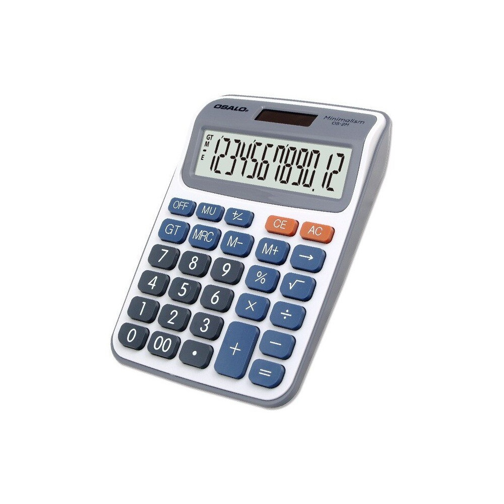 Calculatrice de bureau 12 chiffres OSALO OS-2M