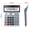 Calculatrice de bureau 12 chiffres OSALO OS-1200V