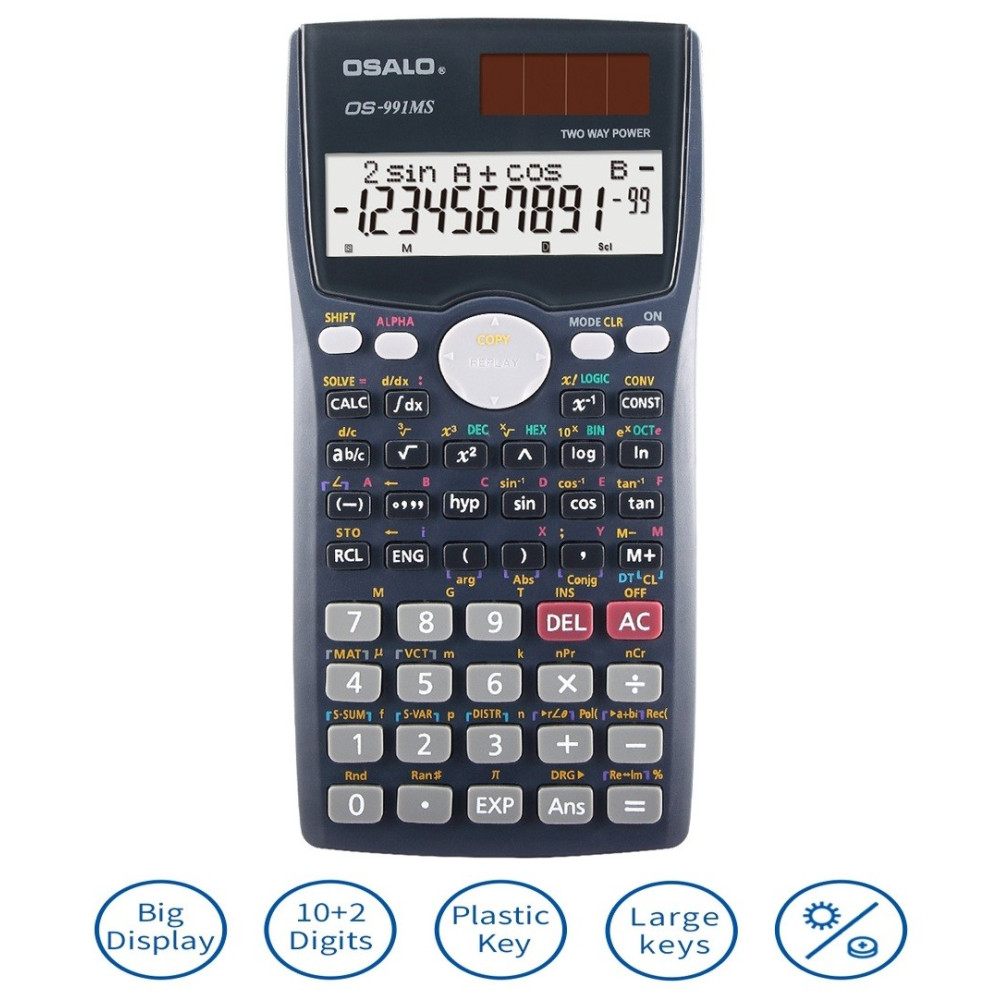 Calculatrice scientifique OSALO OS-991MS