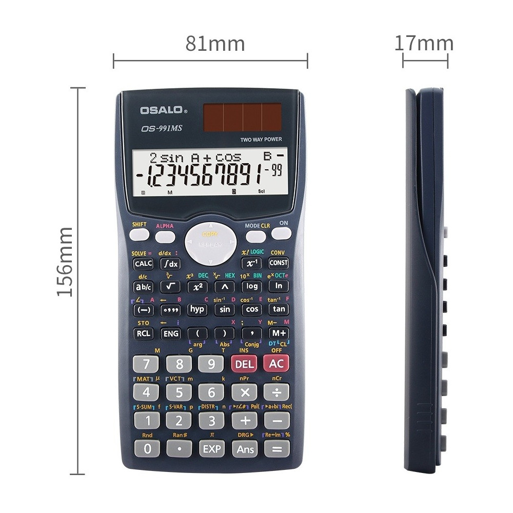 Calculatrice scientifique OSALO OS-991MS