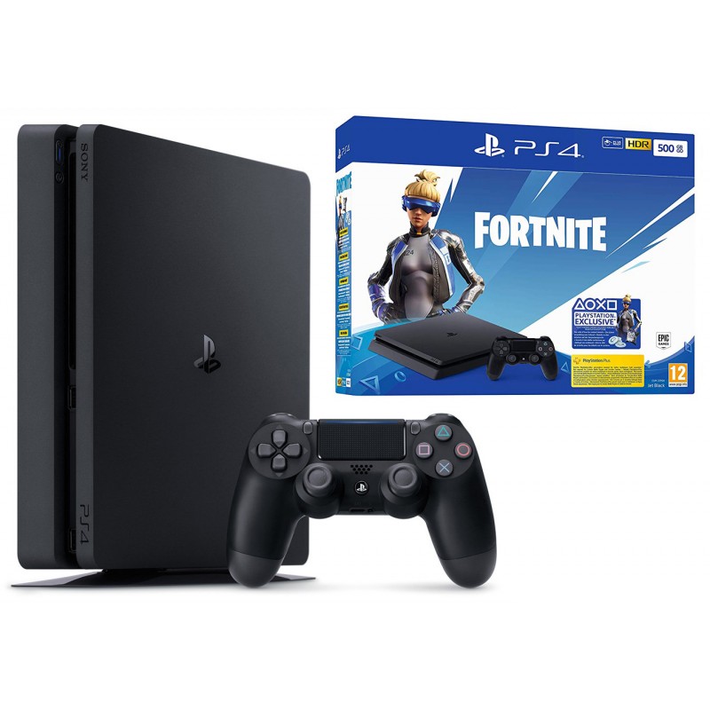 MANETTE PS4 DUAL SHOCK NOIR VOUCHER FORTNITE - Tunisie