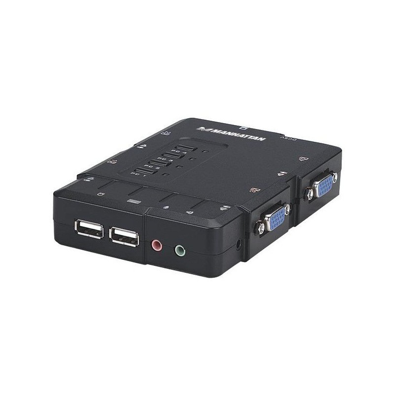 Commutateur KVM compact 4 ports