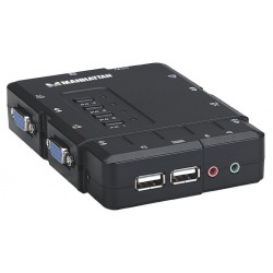 Commutateur KVM compact 4 ports