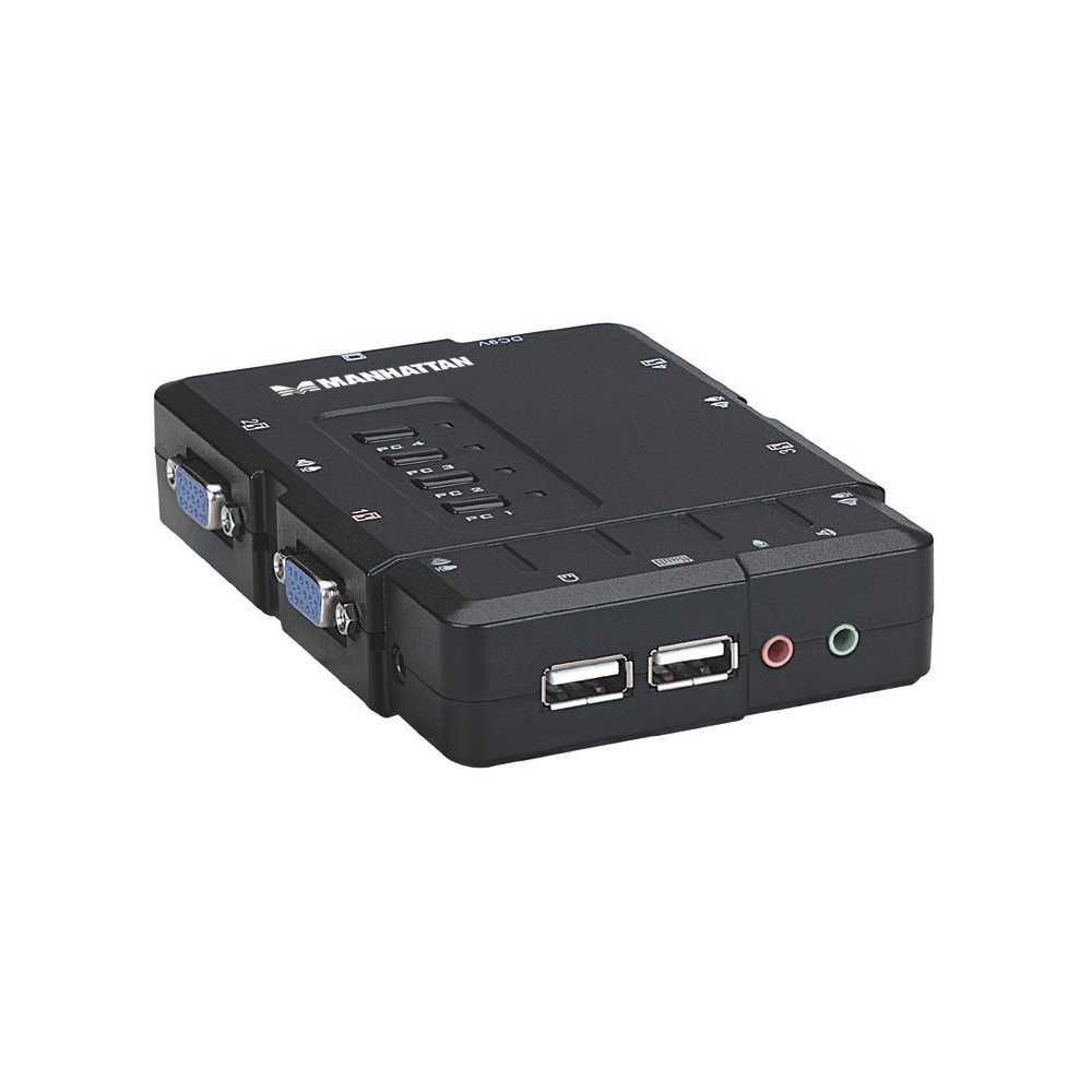 Commutateur KVM compact 4 ports