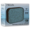 Haut Parleur de poche Bluetooth Mikado BTX3 / 3W / Bleu
