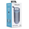 Haut Parleur Bluetooth Mikado MD-X26BT Waves Étanche Métallique / 12W / Bleu