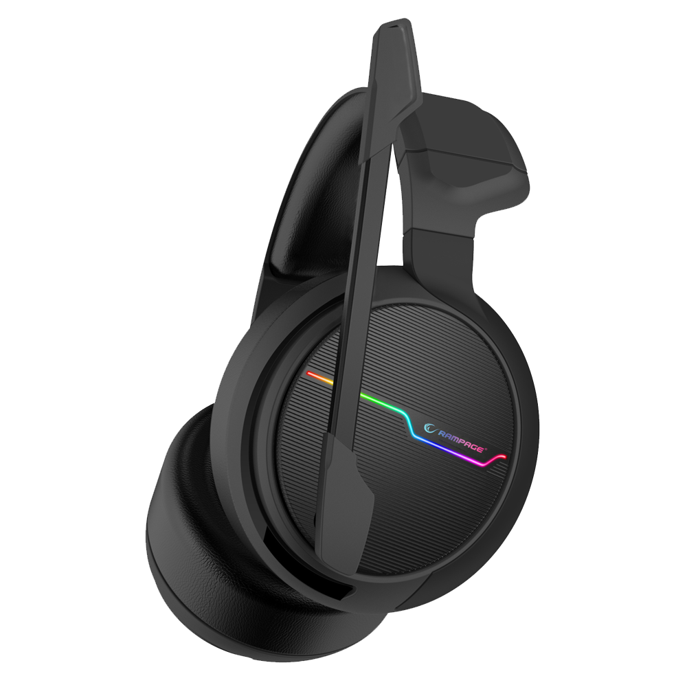 Casque Micro Gaming RGB USB 7.1 Rampage RGW9 COMFORT