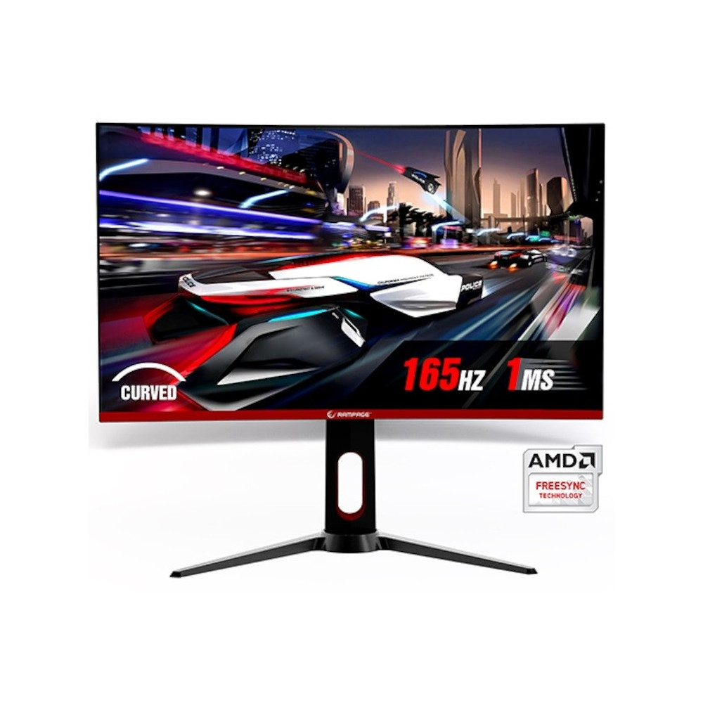 Ecran Rampage Incurvé RM-165 27" IPS Full HD 165 Hz