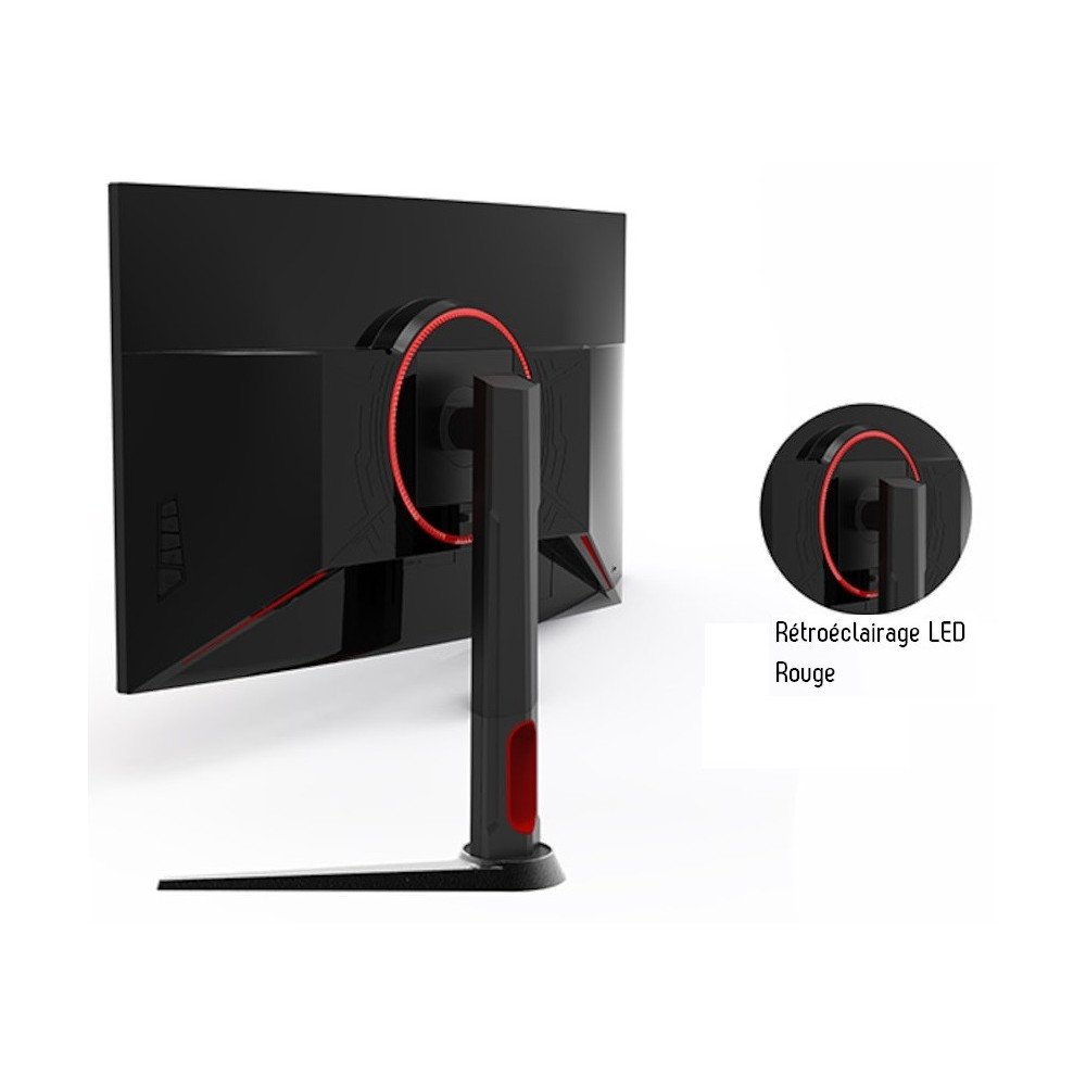 Ecran Rampage Incurvé RM-165 27" IPS Full HD 165 Hz