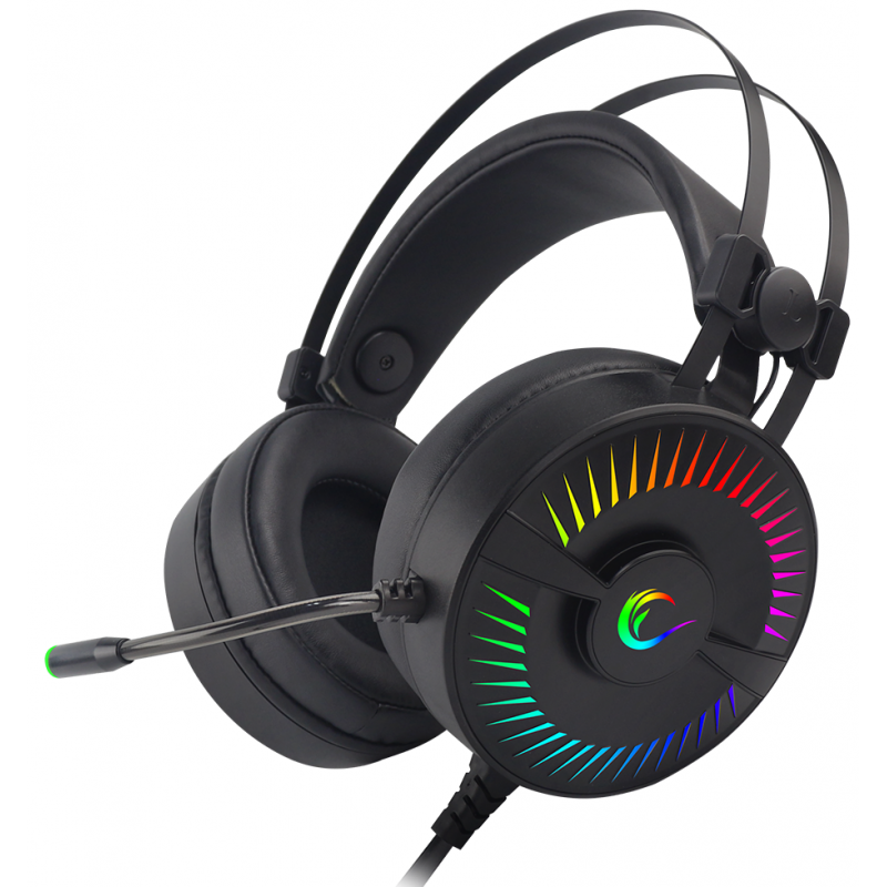 Casque Micro Gaming USB RGB 7.1 Rampage RM-2019G X-TITAN