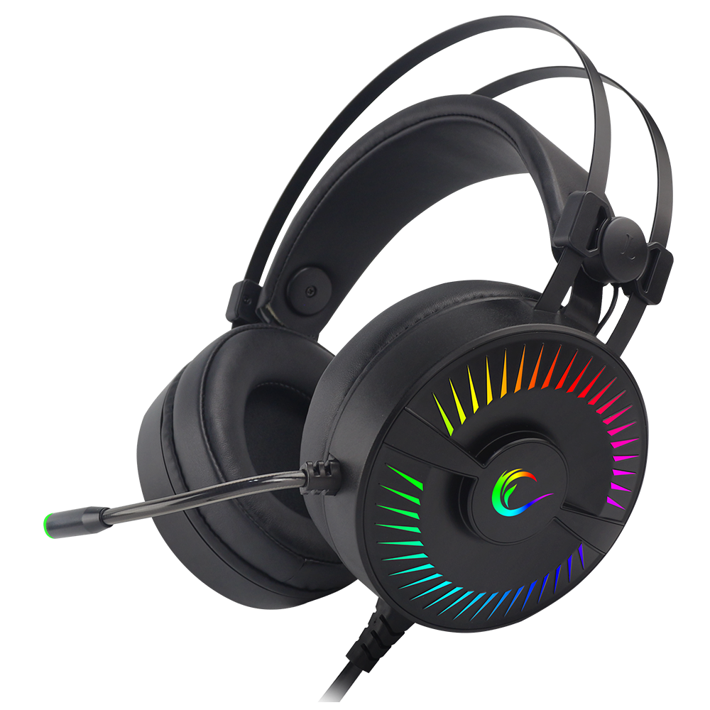 Casque Micro Gaming USB RGB 7.1 Rampage RM-2019G X-TITAN