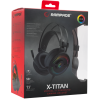 Casque Micro Gaming USB RGB 7.1 Rampage RM-2019G X-TITAN