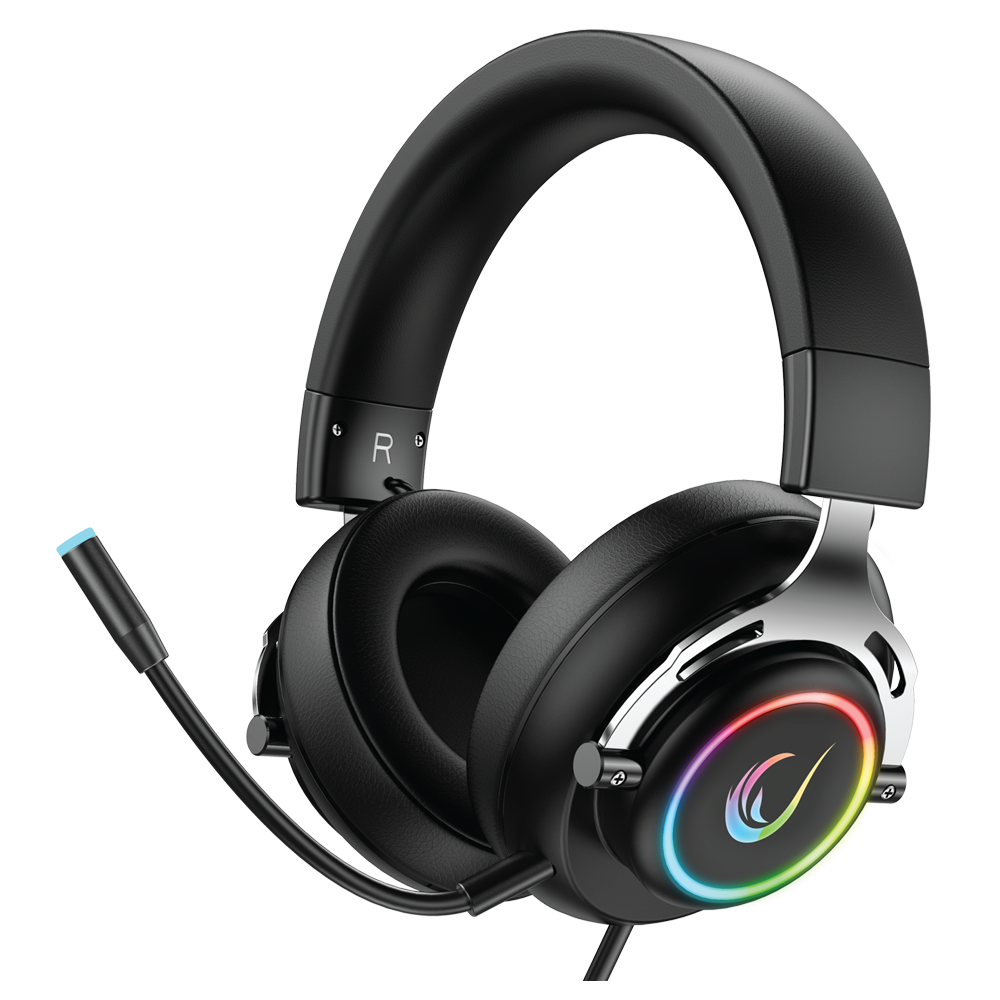 Casque Micro Gaming USB RGB 7.1 Rampage RM-33 FALCON-X