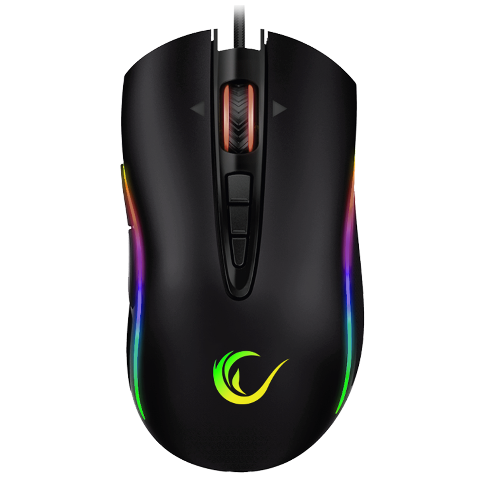 Souris Gaming USB Rampage Shine RGB SMX-R15 / 10 000dpi