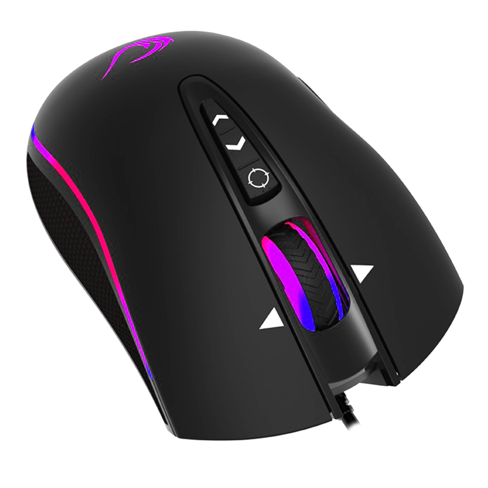 Souris Gaming USB Rampage Shine RGB SMX-R15 / 10 000dpi