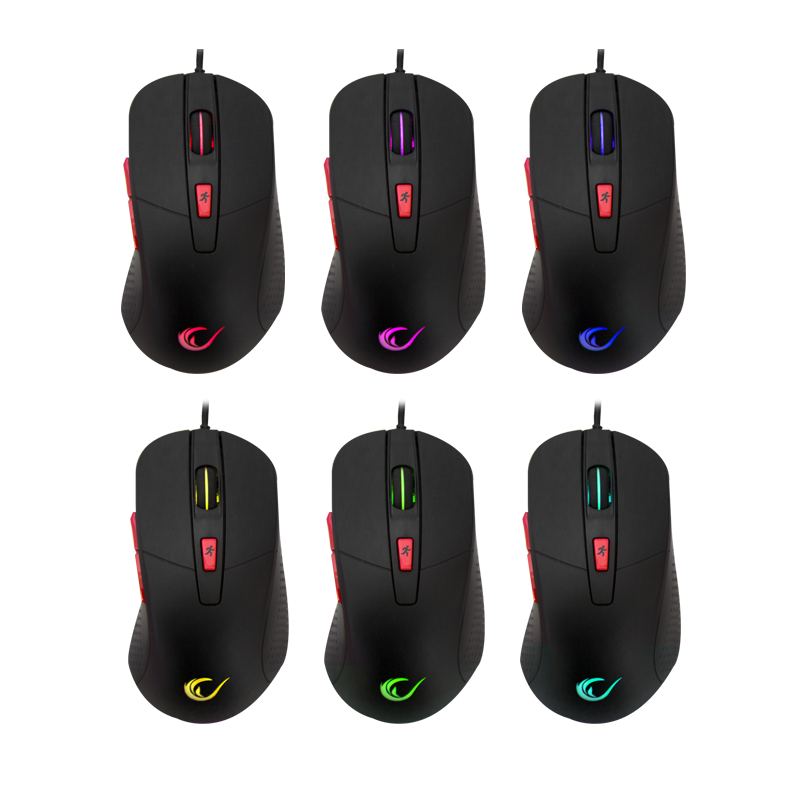 Souris Gaming Usb Rampage Smx R16 Aleria 2800dpi