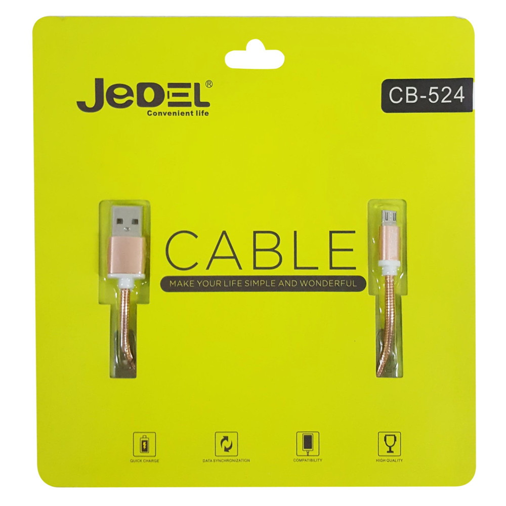 Câble USB vers Micro USB JeDel / Gold